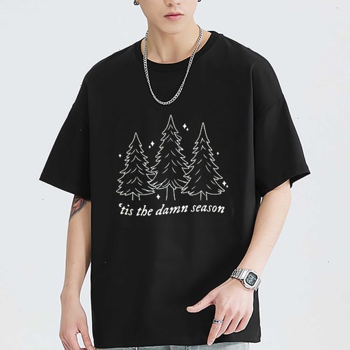 Tis The Damn Season Shirt, Christmas Tree Hoodie, Holiday Sweatshirt, Vintage Hoodie, Christmas Gift